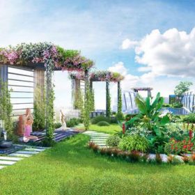 Tầng 4 - Vườn thư giản The Charm